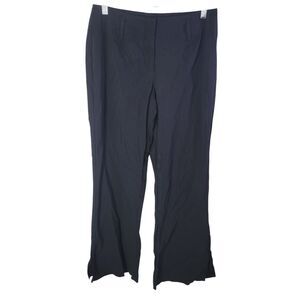 Worthington Womens Size 8P Black Solid Stretch Dress Pants